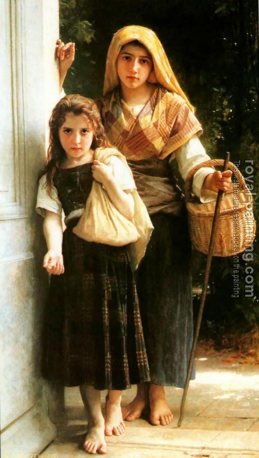 William-Adolphe Bouguereau : Petites mendiantes (Little beggars)